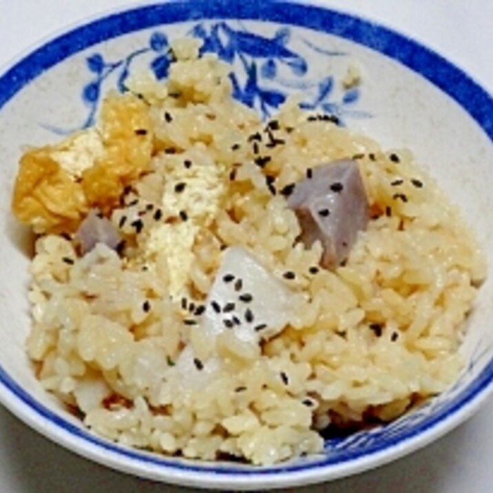 里芋の炊き込みご飯